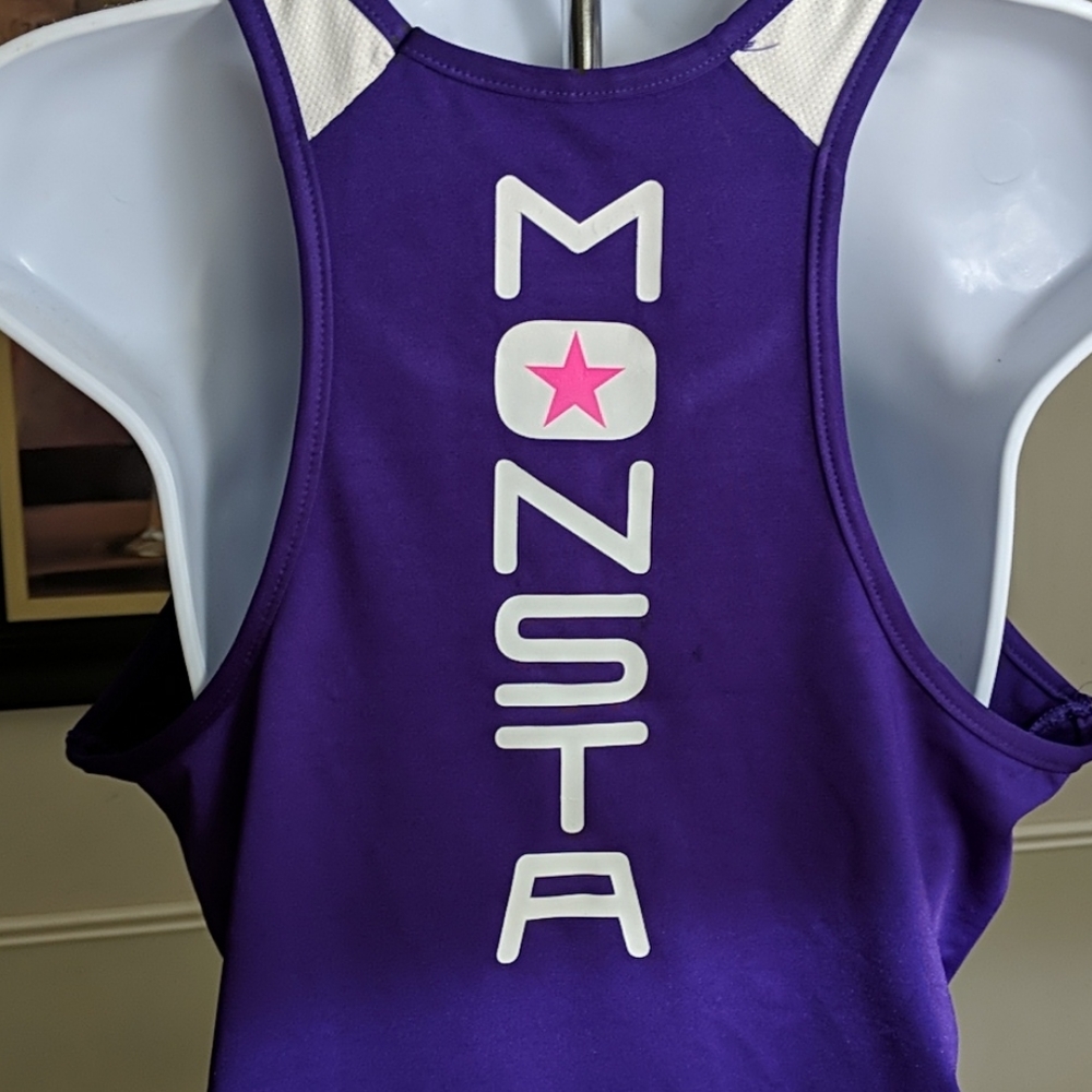 (New) Royal purple Monsta gym tank top